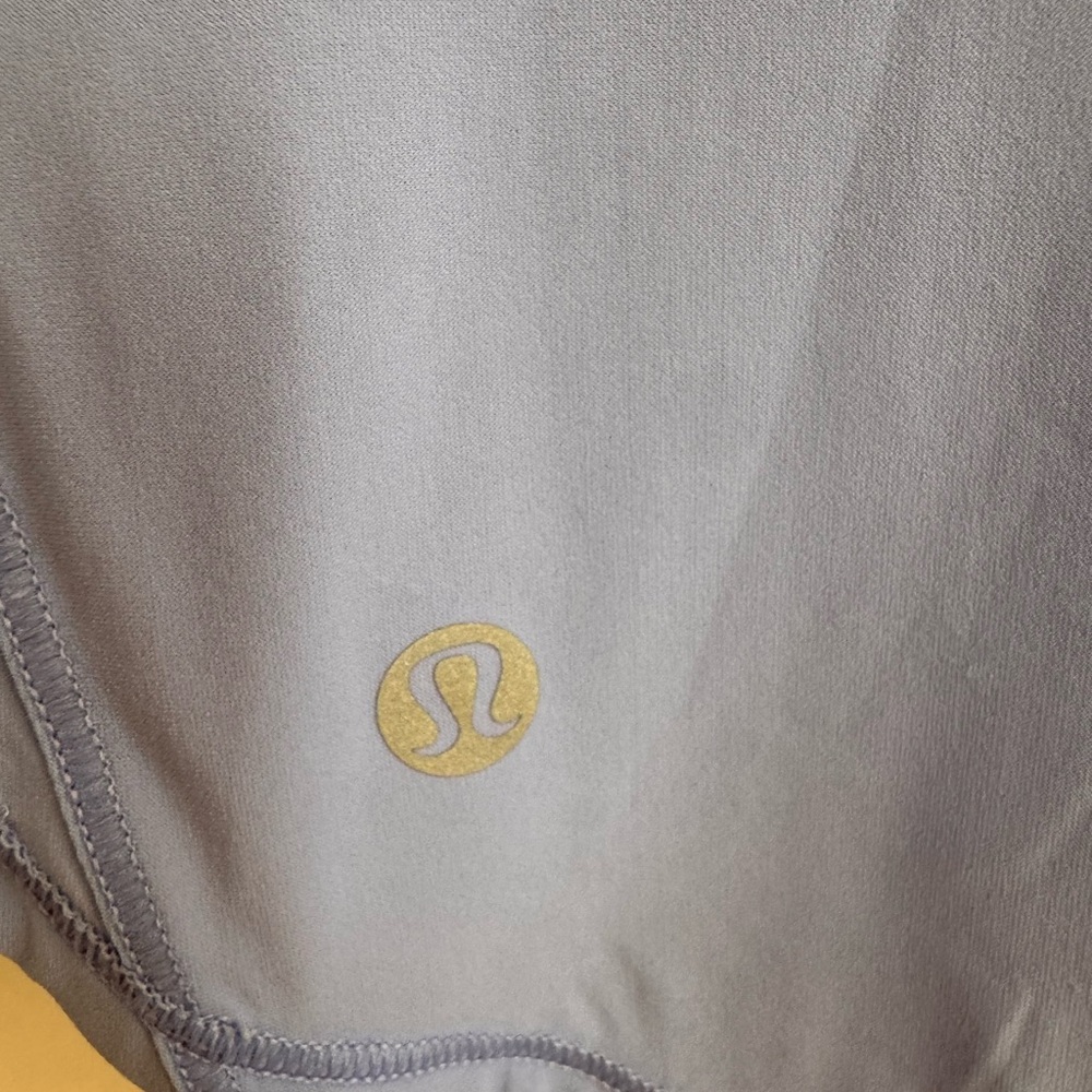 Lululemon Sculpt Tank II Hydrangea Blue Mesh Racerback Workout Tank Size 6 - Picture 4 of 5